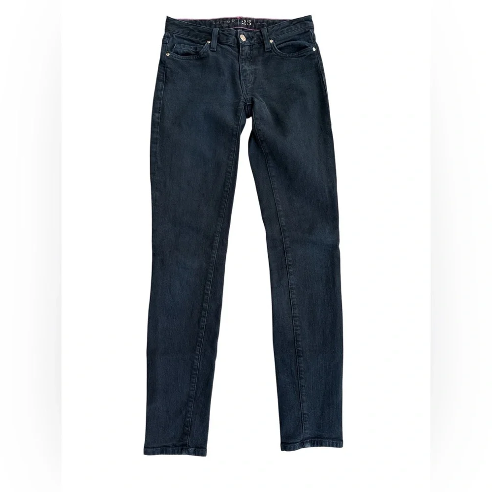 Kate Spade Jeans Broome Street Skinny Blue Jeans